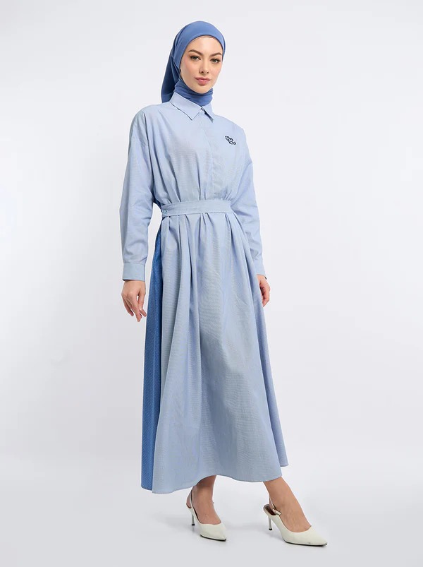 SHEVA GATHERED DRESS - KAMI