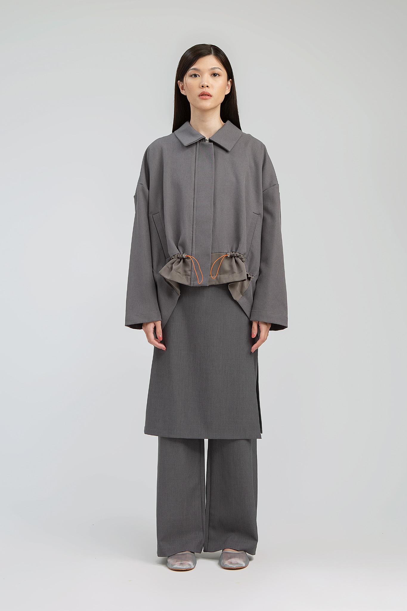  PEMA DOUBLE GREY OUTER - NAGITA SLAVINA X IKYK