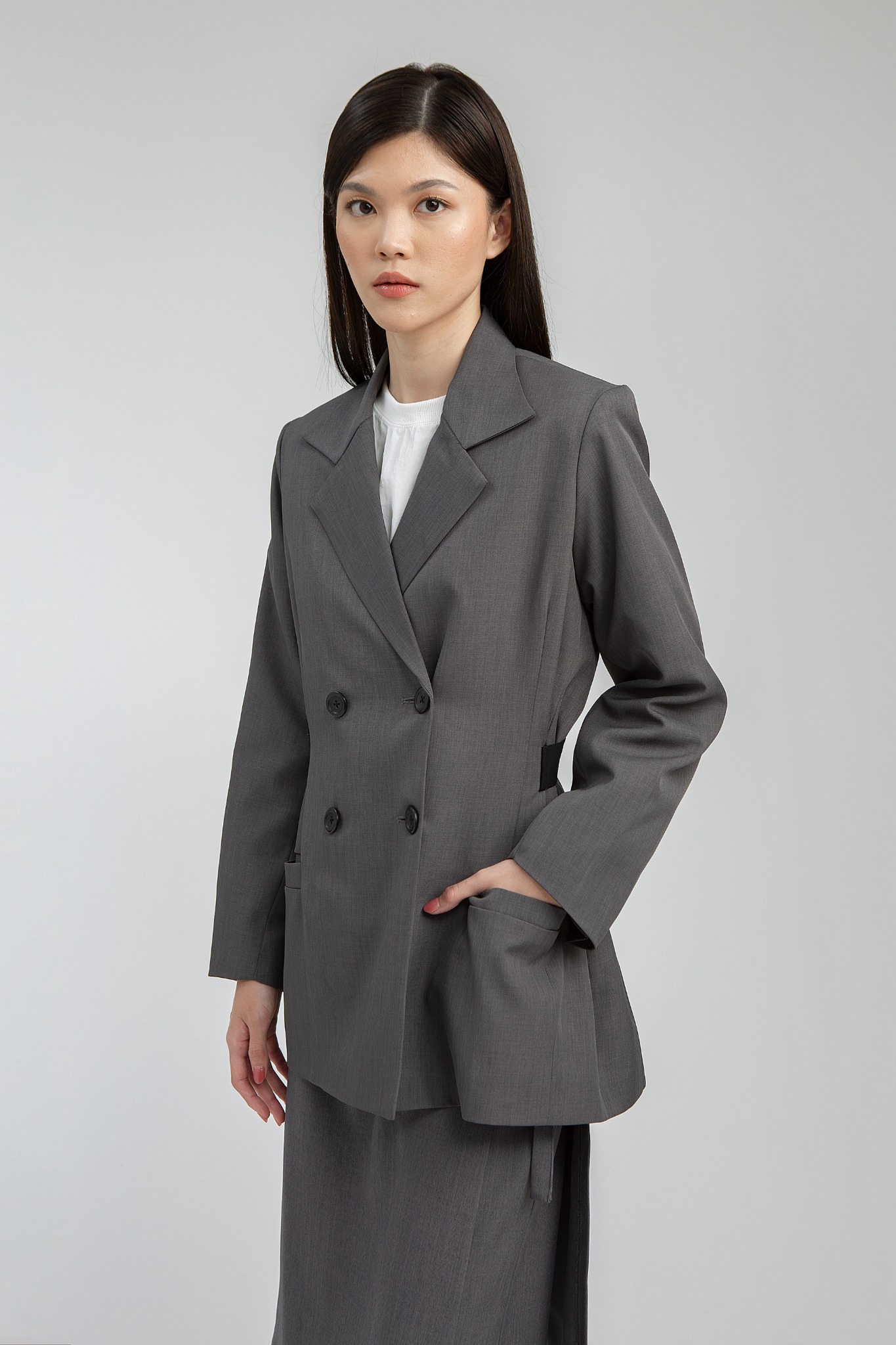 DONN GREY BLAZER - NAGITA SLAVINA X IKYK