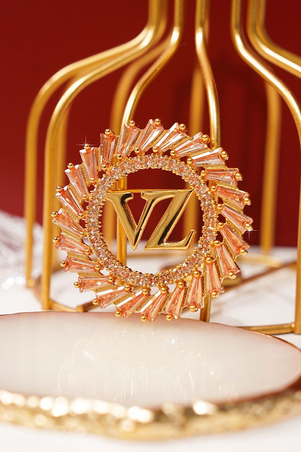 CRYSTALLUM BROOCH - VIVI ZUBEDI