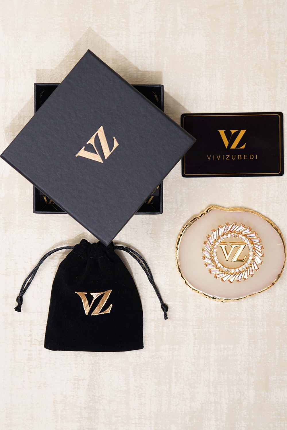 CRYSTALLUM BROOCH - VIVI ZUBEDI