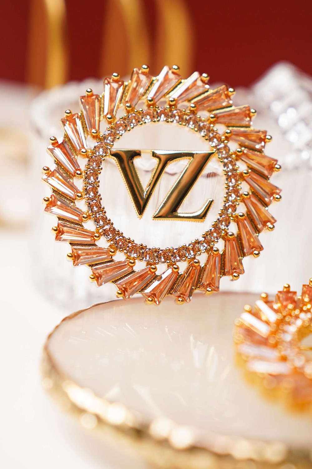 CRYSTALLUM BROOCH - VIVI ZUBEDI