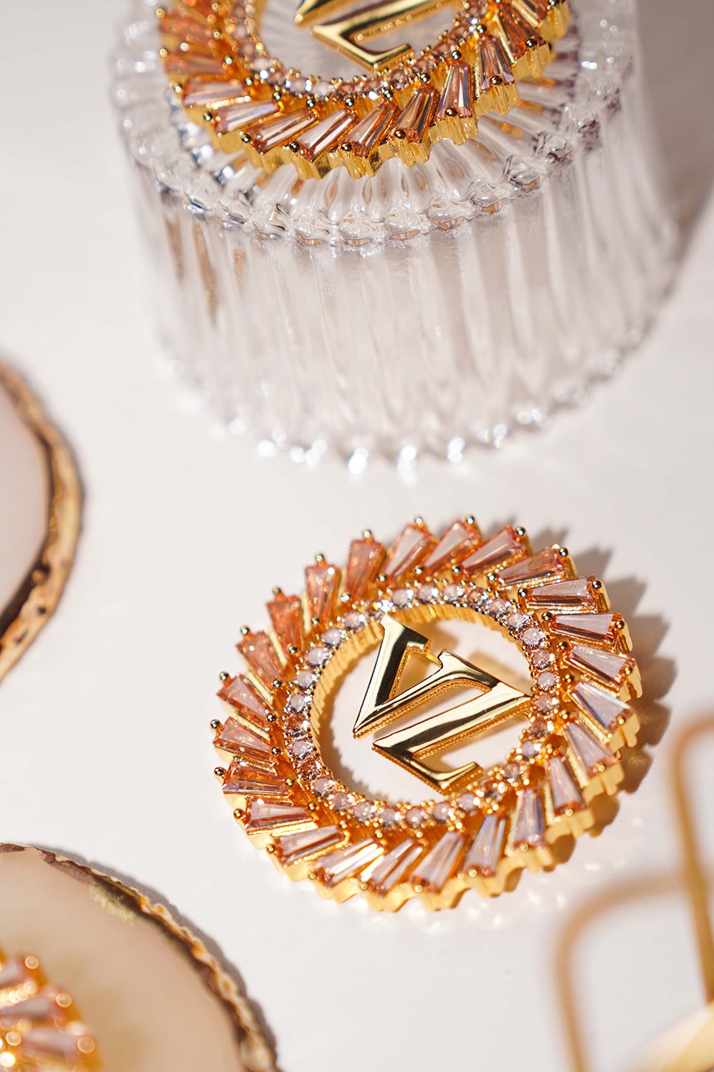 CRYSTALLUM BROOCH - VIVI ZUBEDI