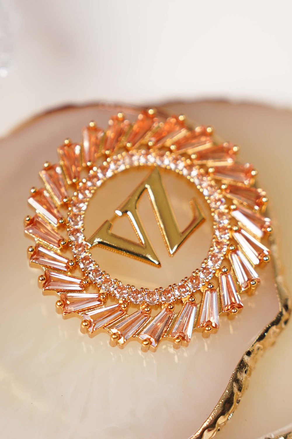 CRYSTALLUM BROOCH - VIVI ZUBEDI