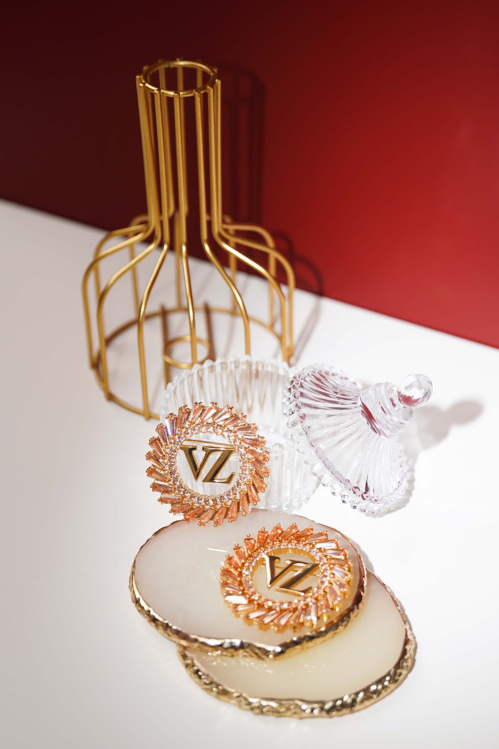CRYSTALLUM BROOCH - VIVI ZUBEDI