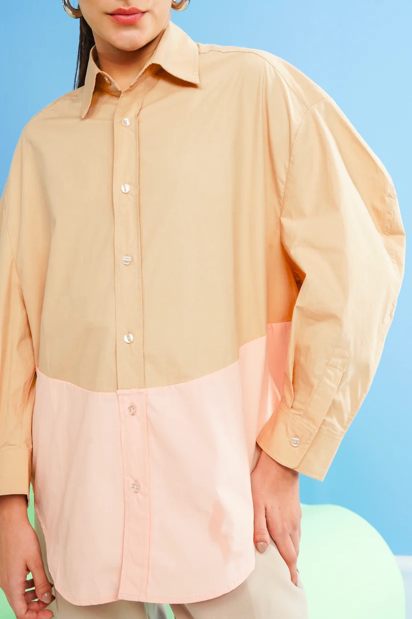 CELINE PUFFY SHIRT - BENANG JARUM