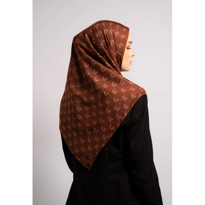 MONOGRAM VOAL SCARF - VIVI ZUBEDI