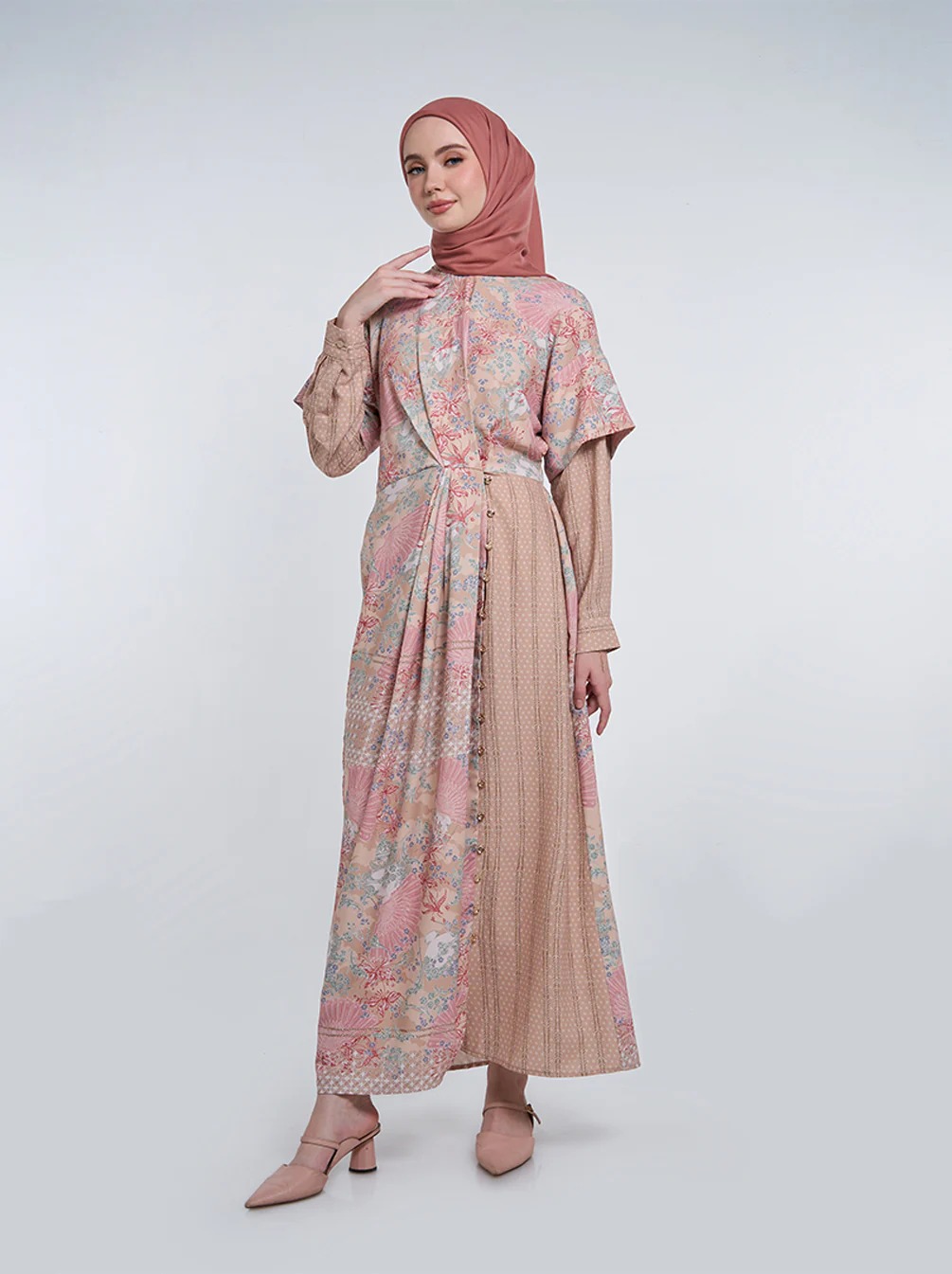 NISAKA OVERLAP DRESS - KAMI