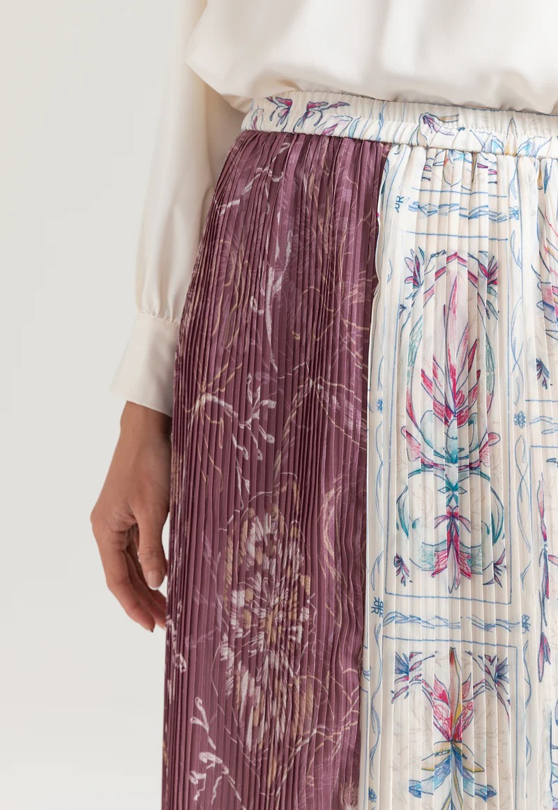 CADIA PLEATED SKIRT - RIA MIRANDA