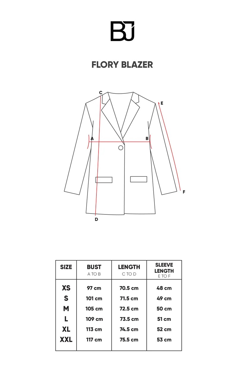 FLORY BLAZER - BENANG JARUM