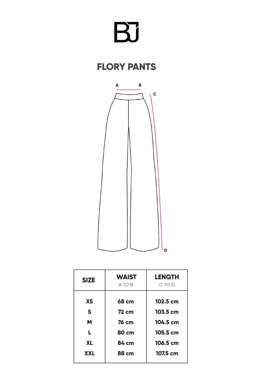 FLORY PANTS - BENANG JARUM