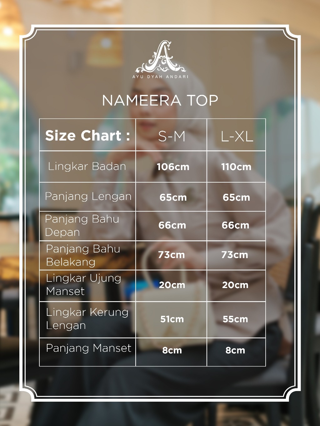 NAMEERA TOP - AYU DYAH ANDARI