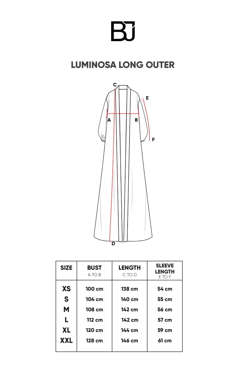 LUMINOSA LONG OUTER - BENANG JARUM