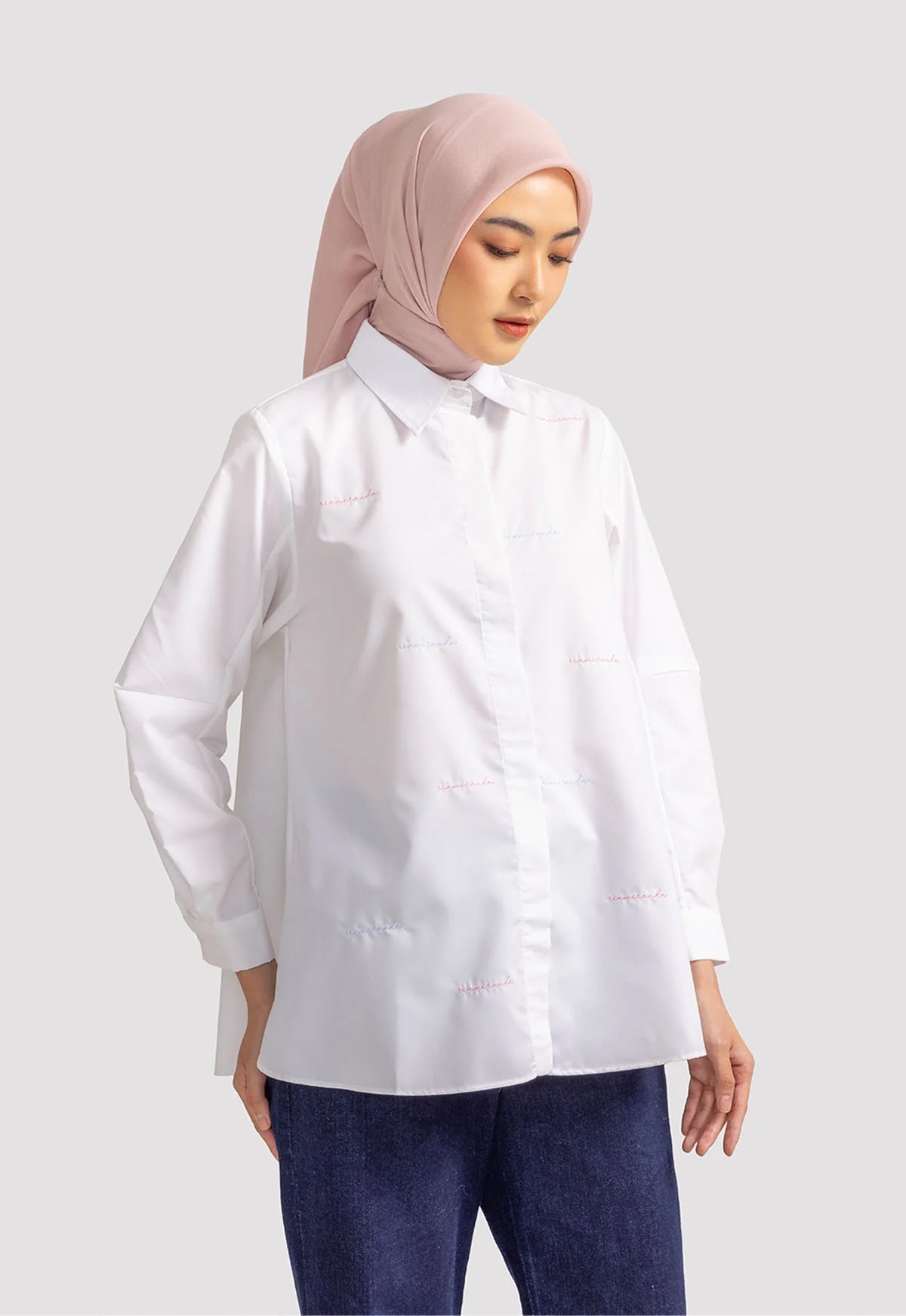 SANAYA SHIRT WHITE - RIA MIRANDA