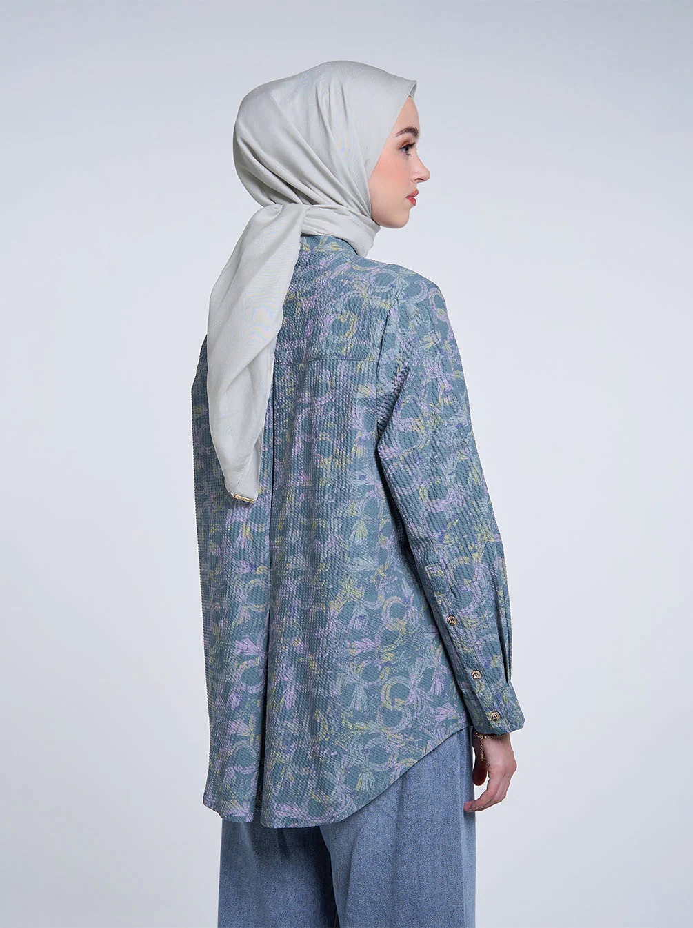 NERA REGULAR TOP GREY - KAMI