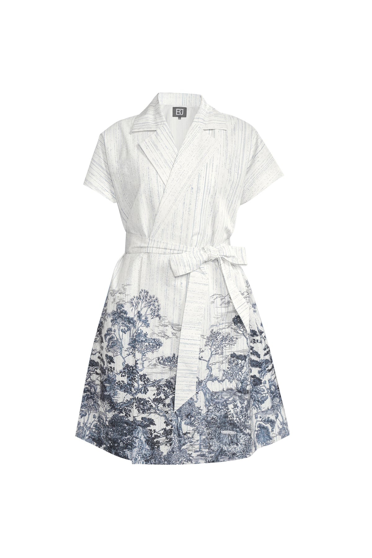 FOREST TOILE OUTER WHITE - BENANG JARUM