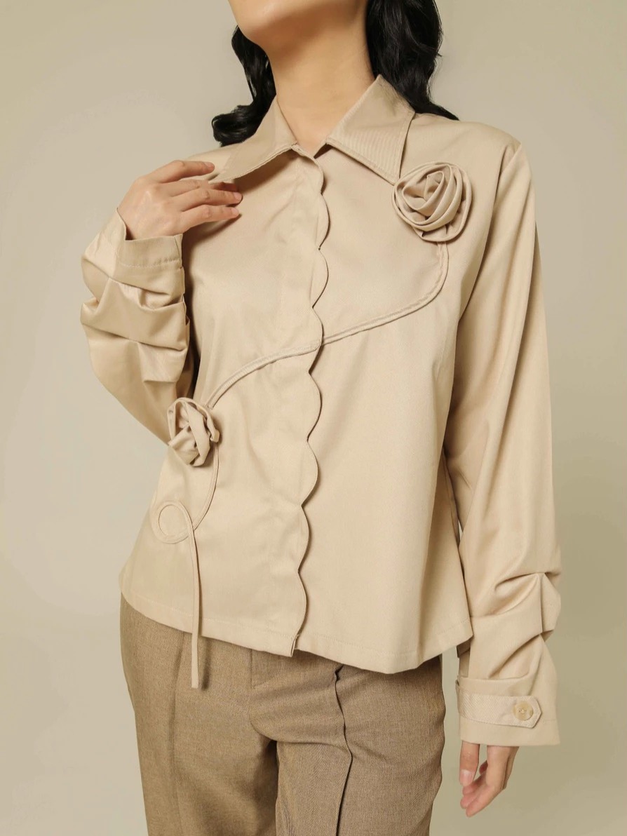 WISTERIA CREAM SHIRT - LUMIERE