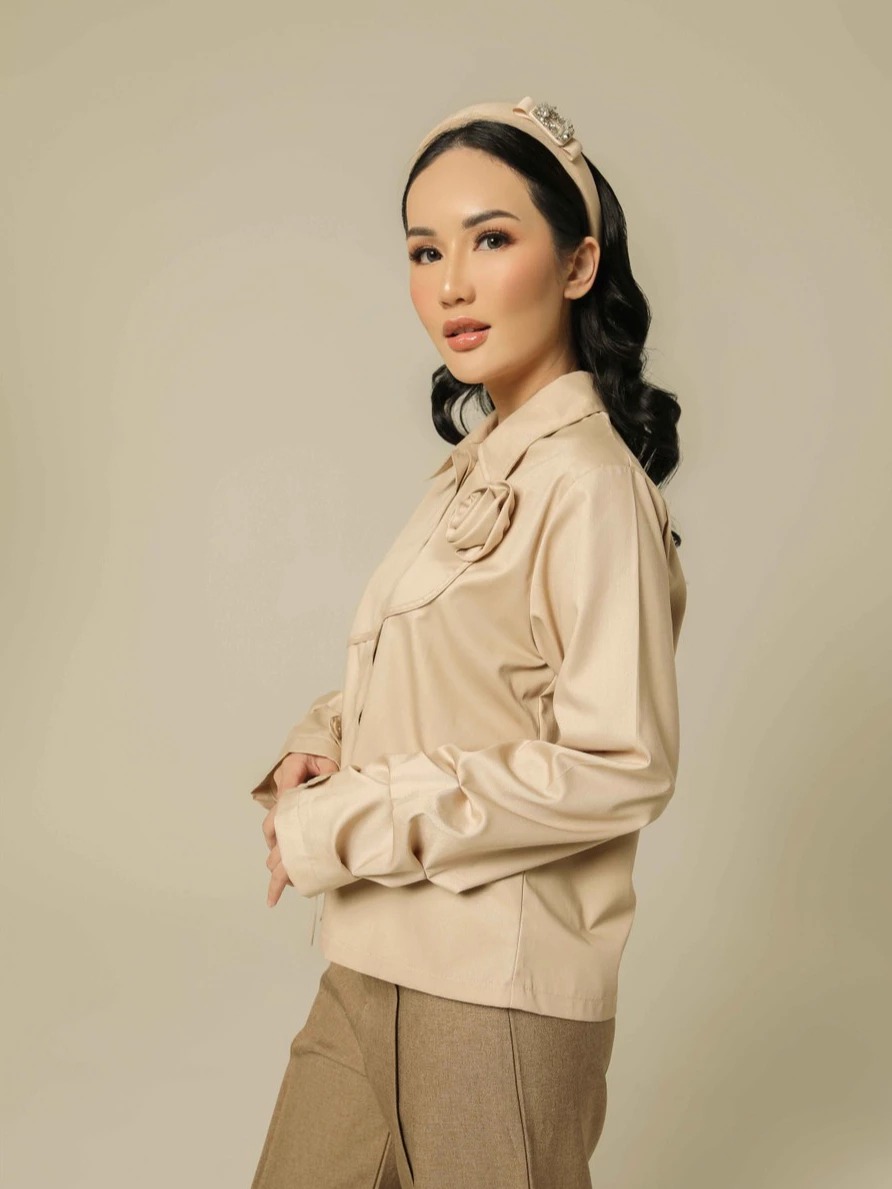 WISTERIA CREAM SHIRT - LUMIERE