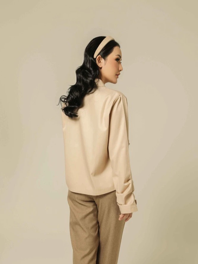 WISTERIA CREAM SHIRT - LUMIERE