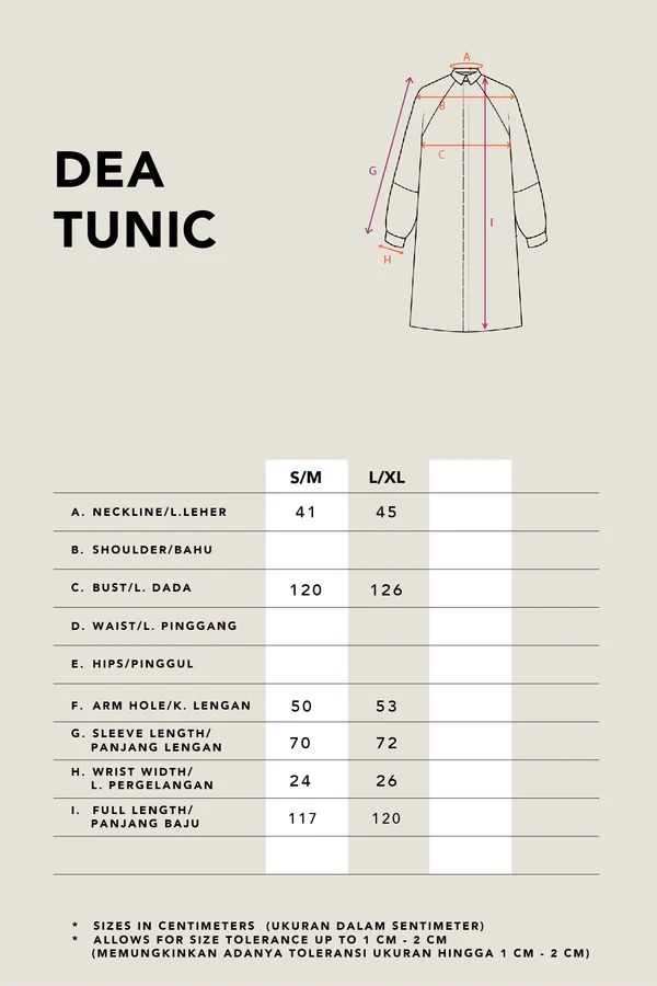 DEA RAGLAN TUNIC - KAMI