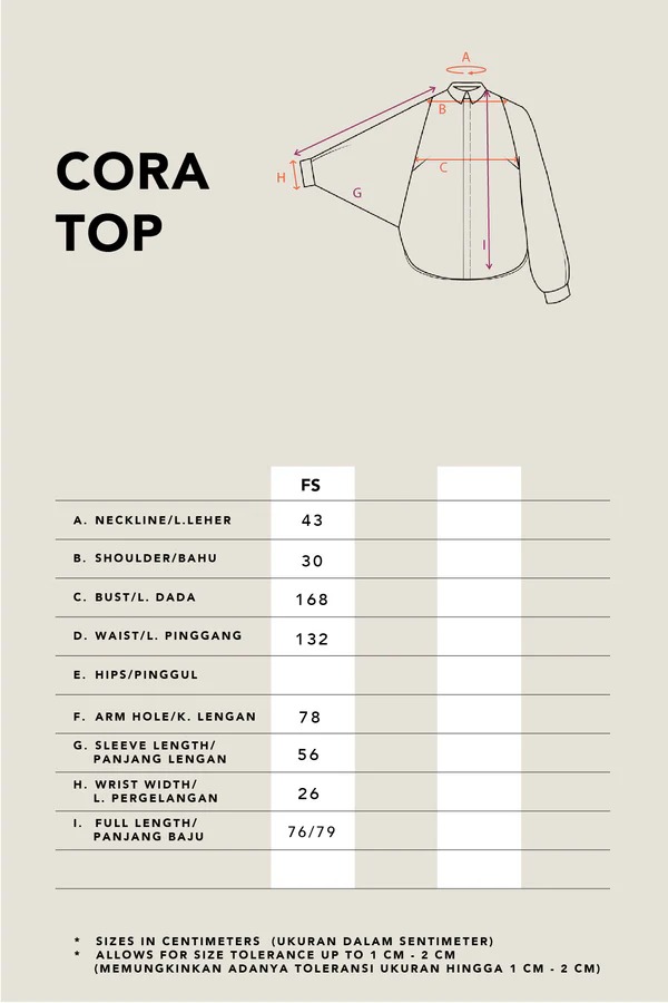 CORA OVERSIZED TOP - KAMI