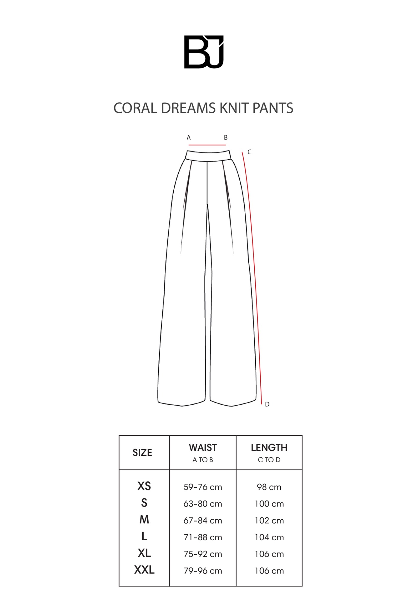 CORAL DREAMS KNIT PANTS PINK - BENANG JARUM