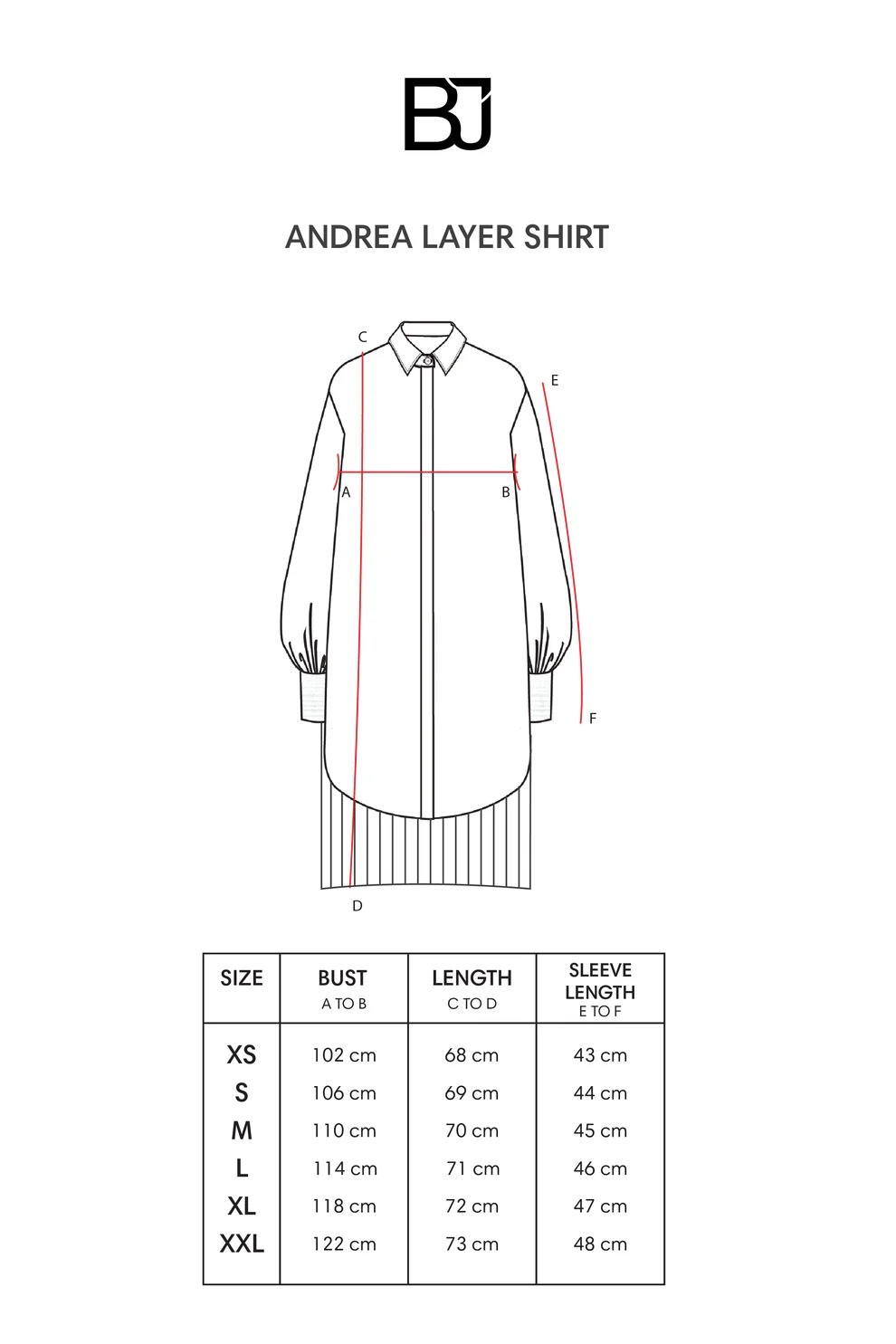ANDREA LAYER SHIRT WHITE - BENANG JARUM