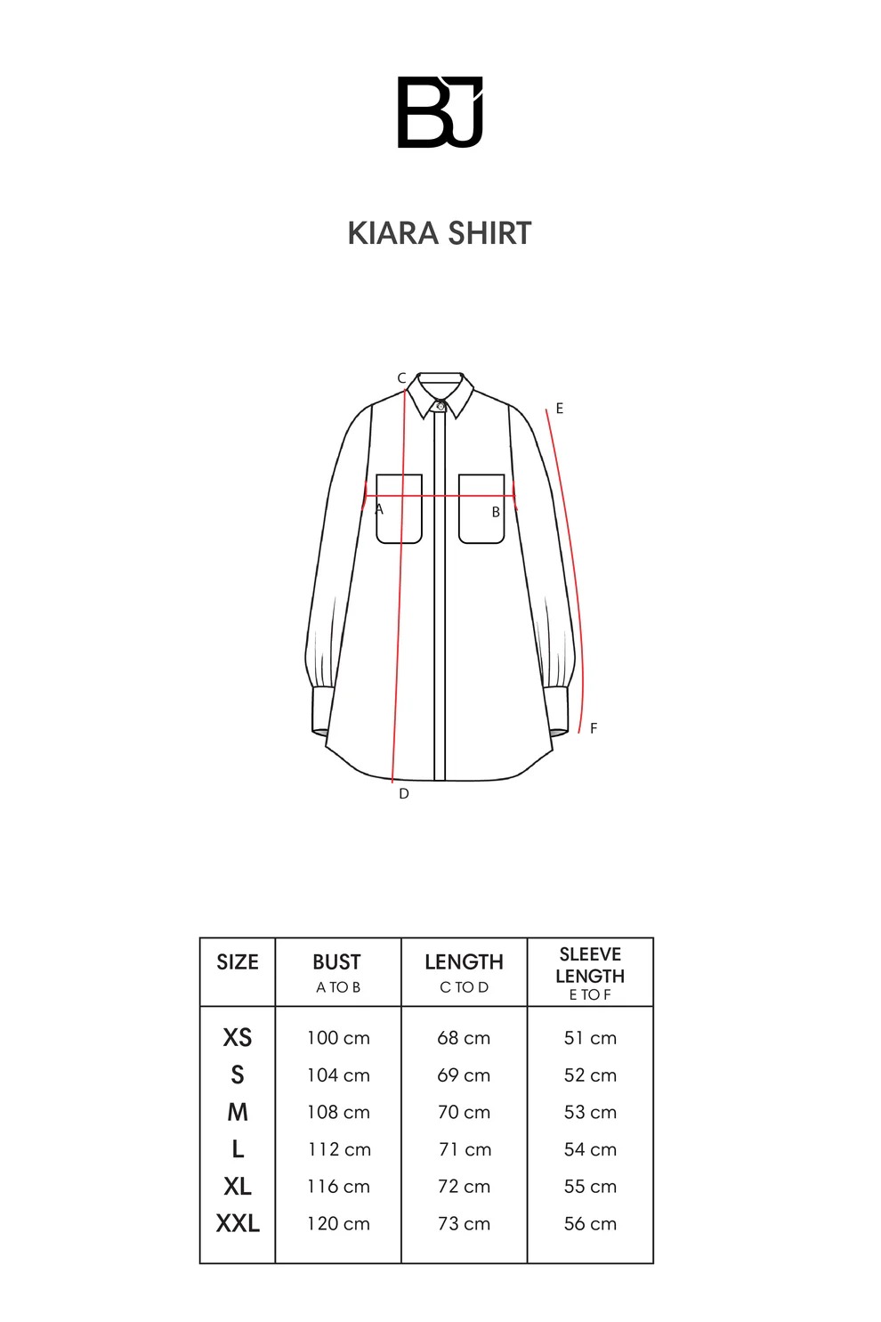 KIARA SHIRT BLACK - BENANG JARUM