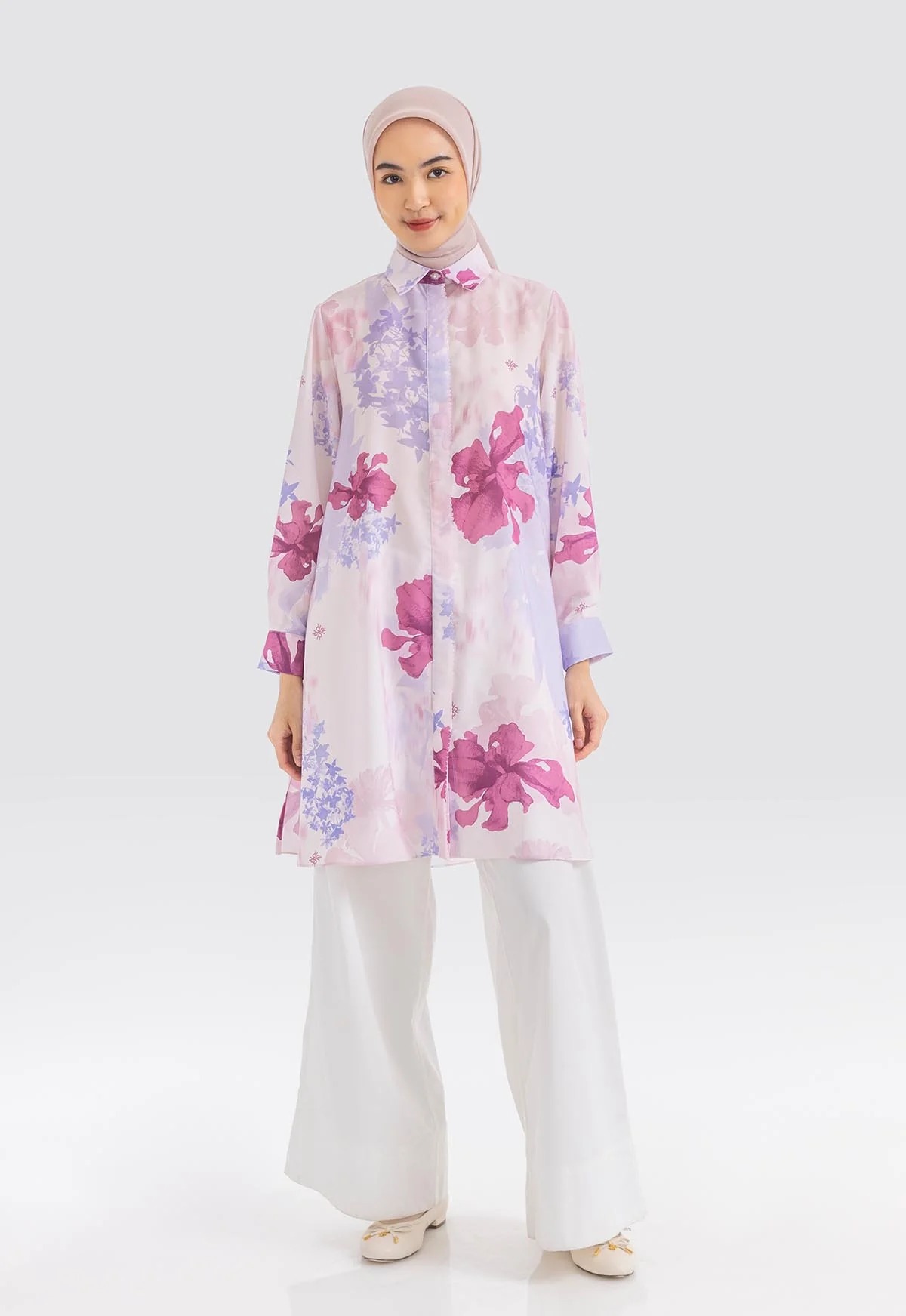 FREYA TUNIC TENDER PINK - RIA MIRANDA