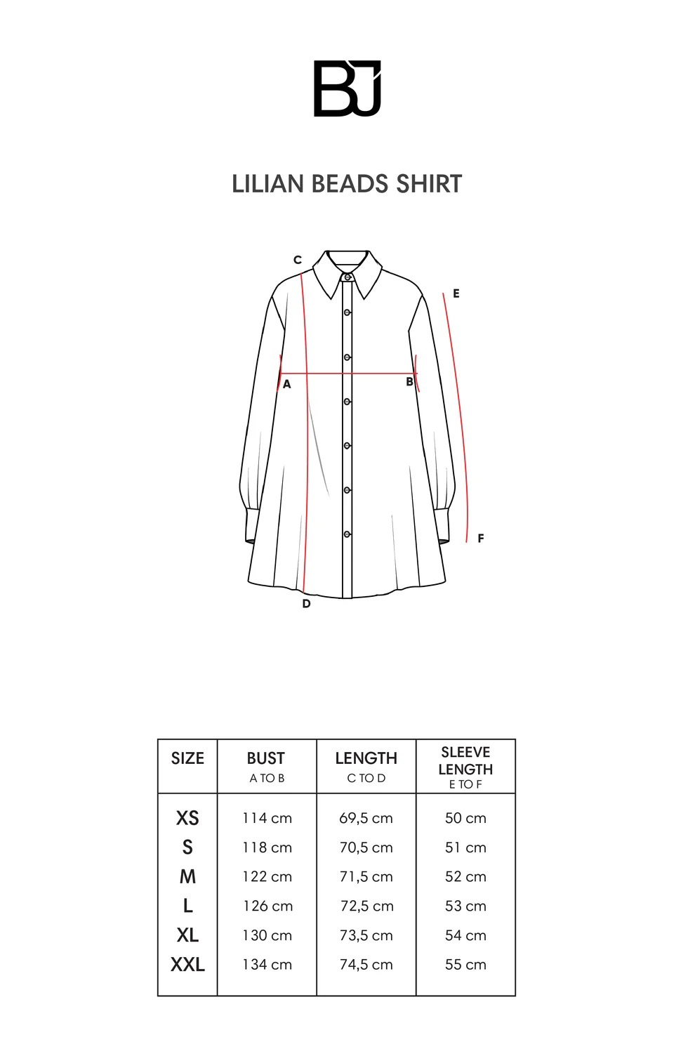 LILIAN BEADS SHIRT BLACK - BENANG JARUM