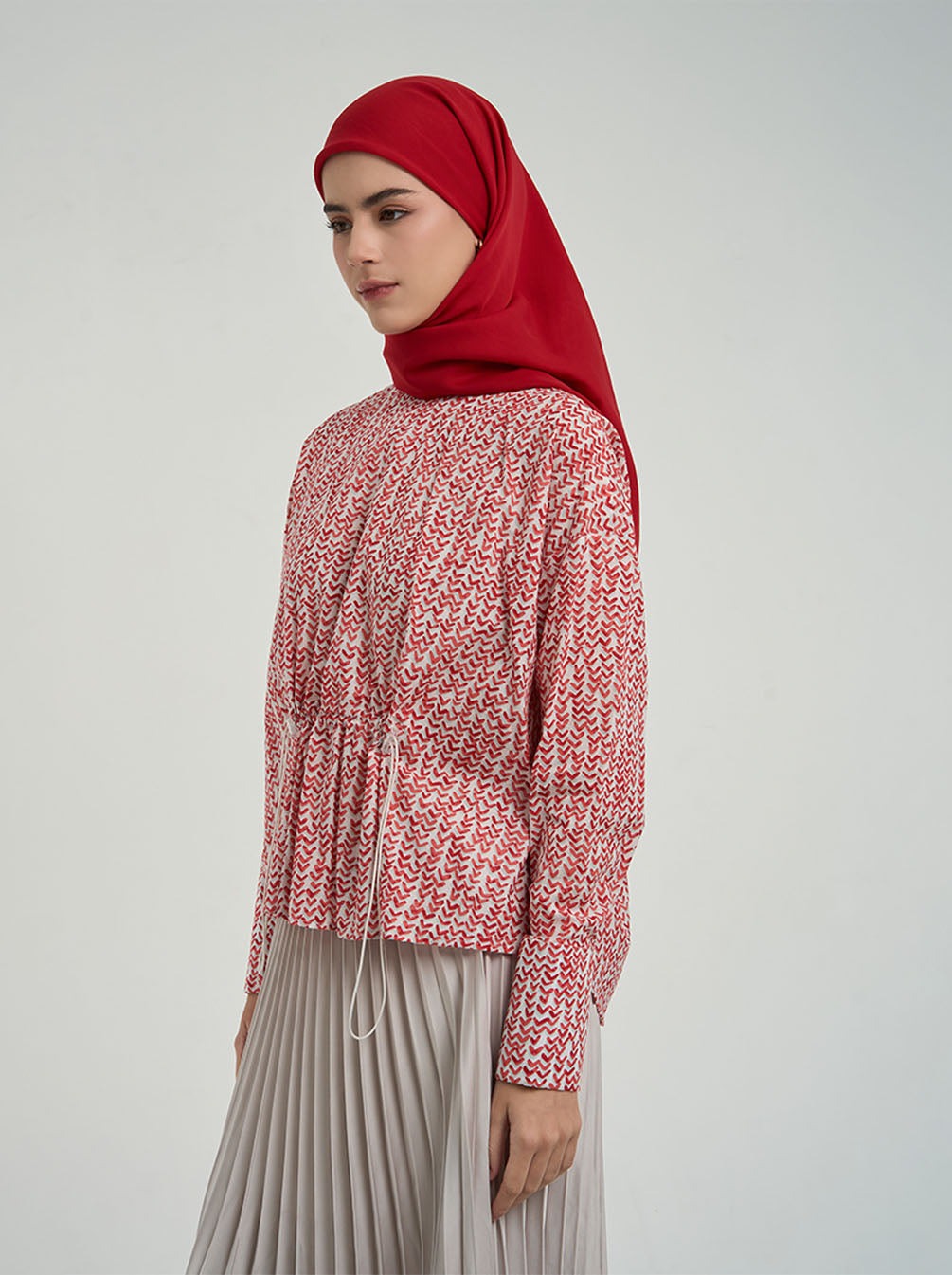 NABELA DRAWSTRING TOP - KAMI