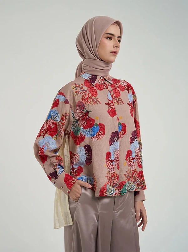 ANAYA PLEATED TOP OAK - KAMI