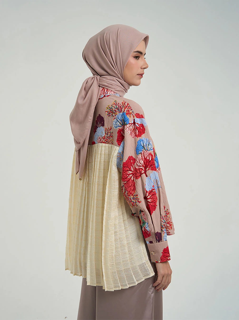 ANAYA PLEATED TOP OAK - KAMI