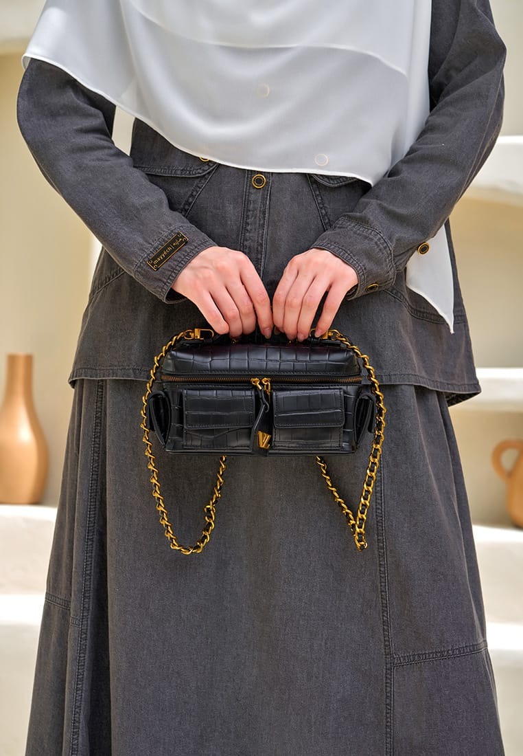 EAZAMA SET BLACK DENIM - MAYYECH