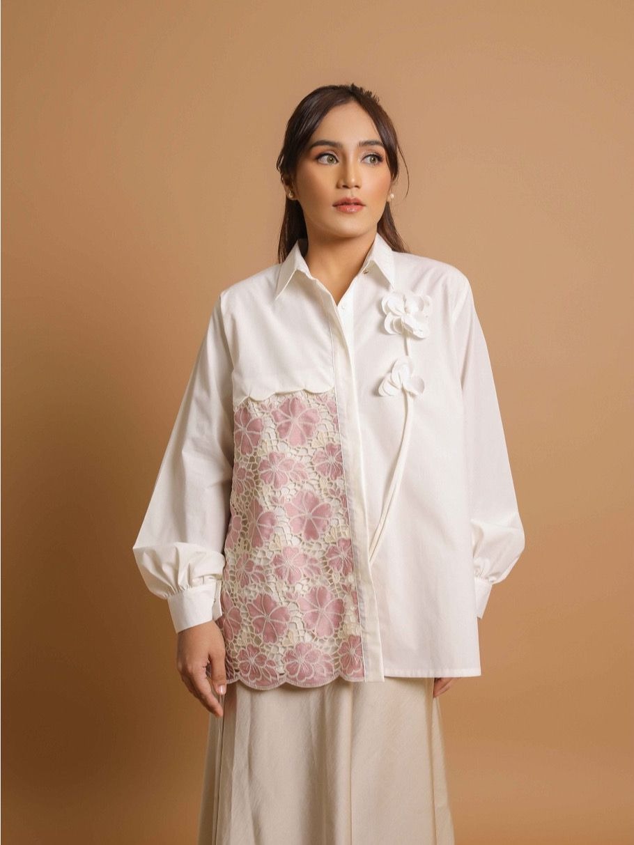 ROSSI LACE TOP - LUMIERE