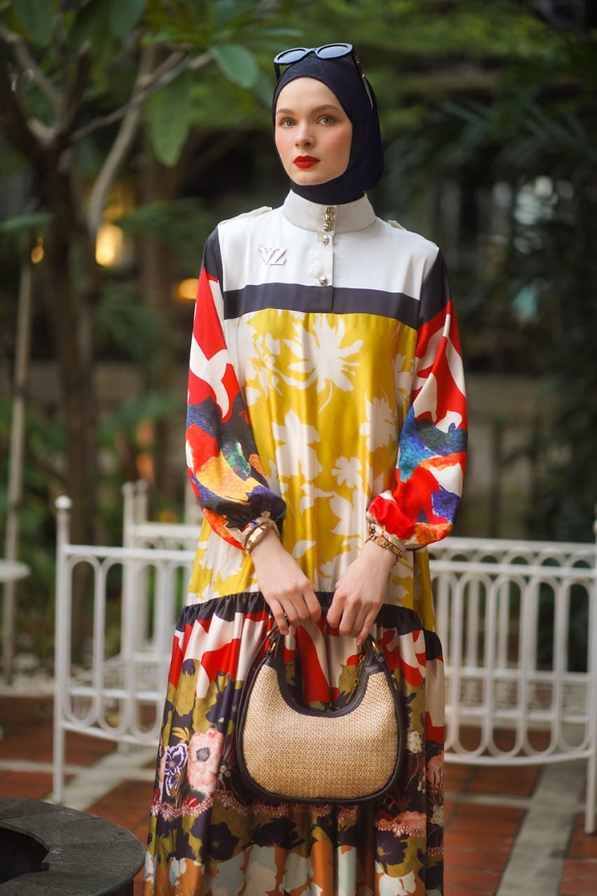 OPULENCE MAXI DRESS DANDELION - VIVI ZUBEDI