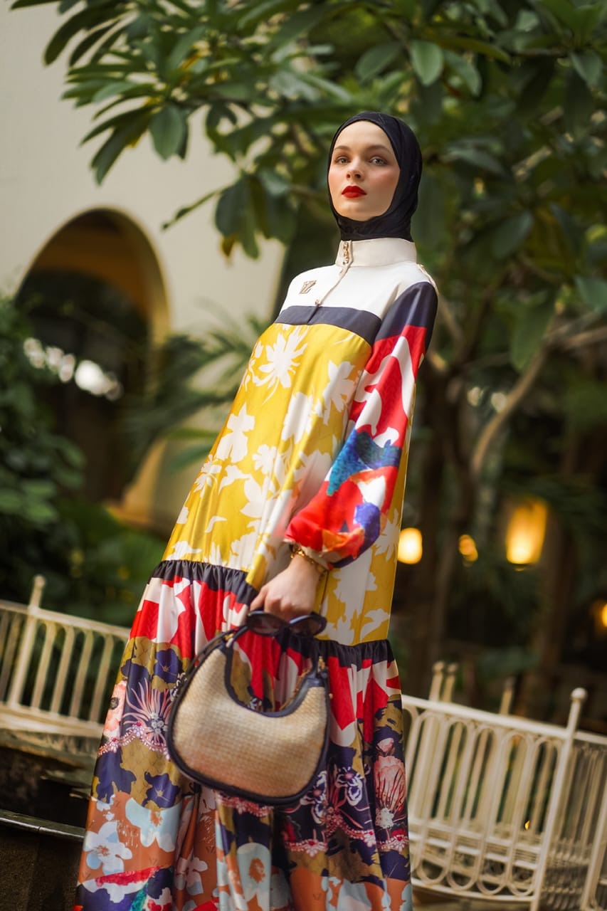 OPULENCE MAXI DRESS DANDELION - VIVI ZUBEDI
