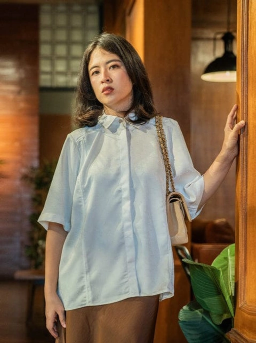 Image of ASHA SHORT SLEEVE TOP  - KAMI