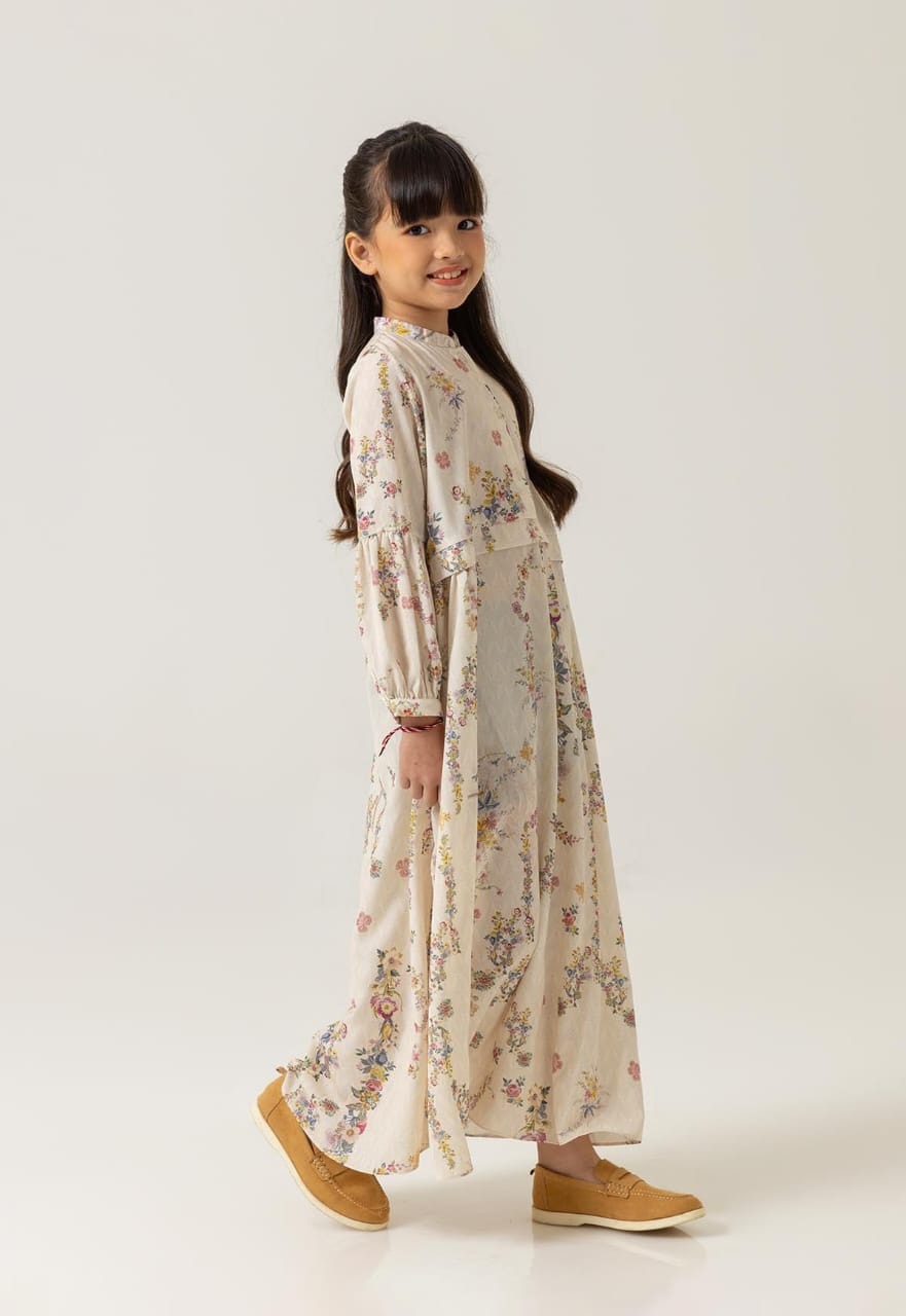 MAIDA DRESS GIRL VANILLA - RIA MIRANDA