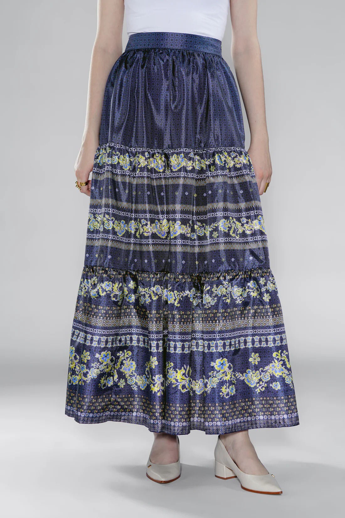ADARA TIERED SKIRT - BENANG JARUM