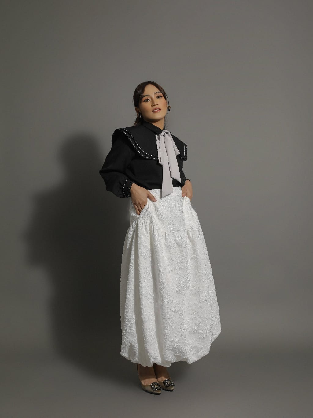 DANICA BALOON SKIRT - LUMIERE