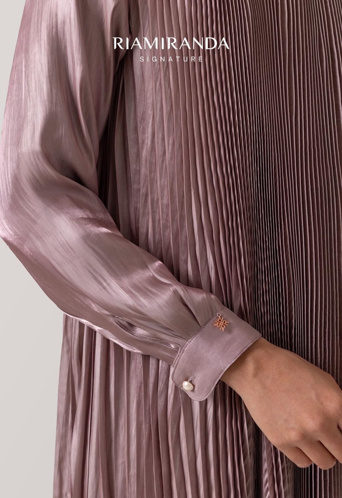 PALLAS DRESS MAROON - RIA MIRANDA