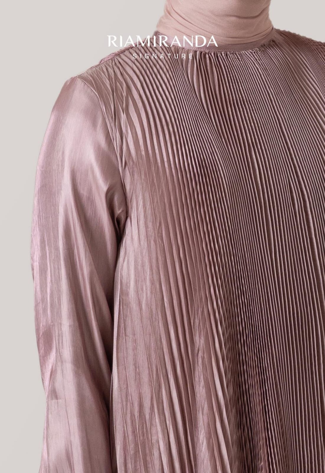 PALLAS DRESS MAROON - RIA MIRANDA
