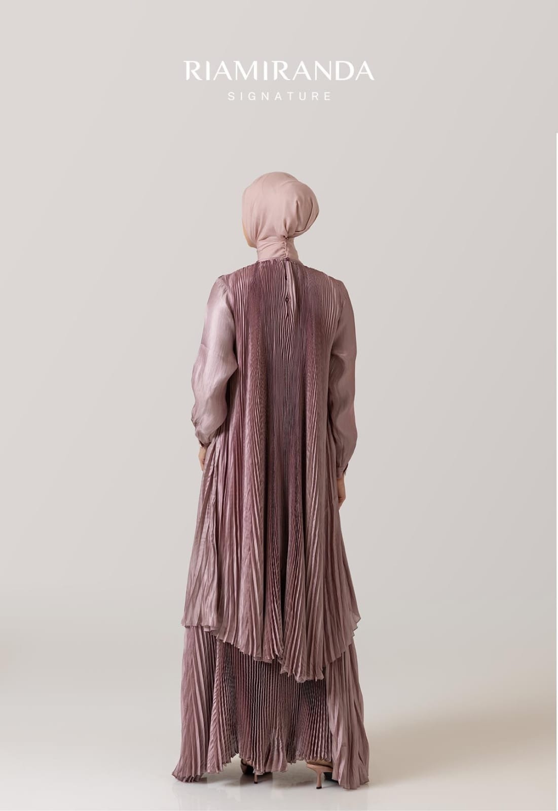 PALLAS DRESS MAROON - RIA MIRANDA