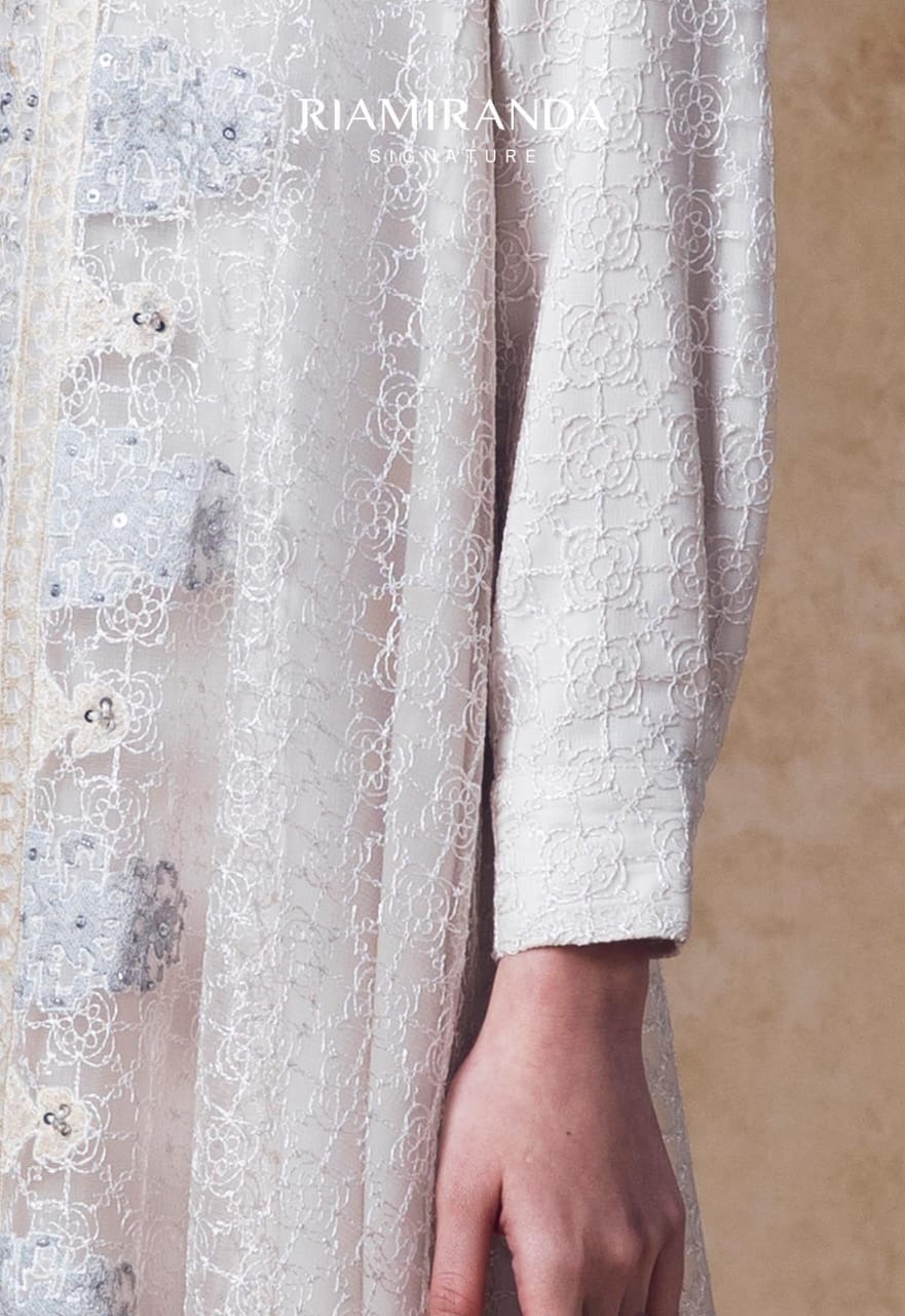 MAIA DRESS IVORY - RIA MIRANDA