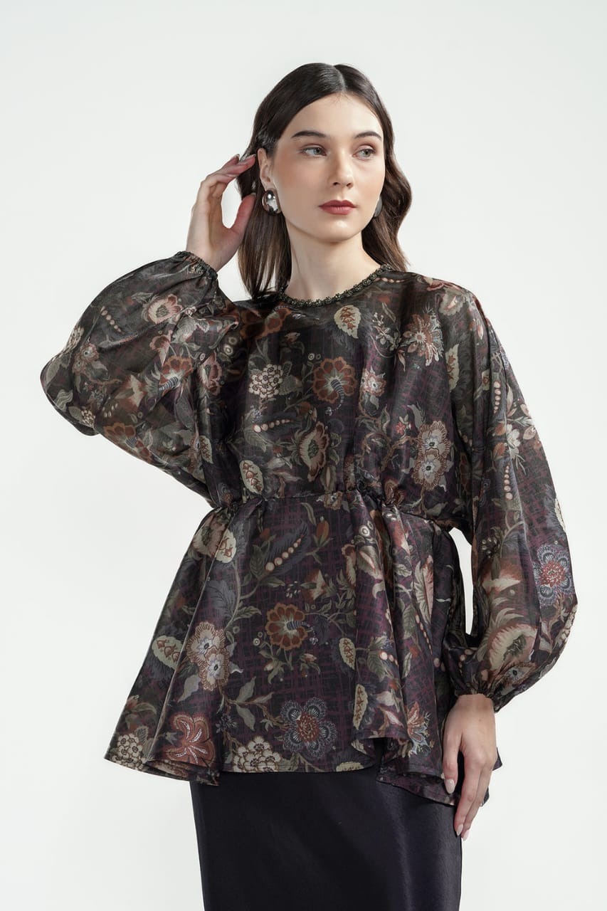 FESTIVE FINESSE BLOUSE - BENANG JARUM