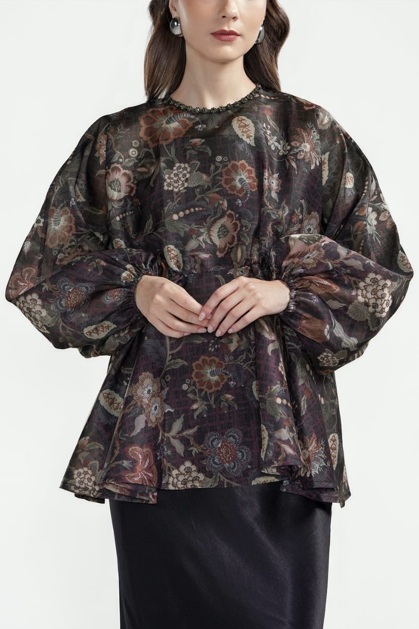 FESTIVE FINESSE BLOUSE - BENANG JARUM
