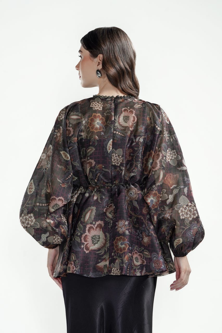 FESTIVE FINESSE BLOUSE - BENANG JARUM