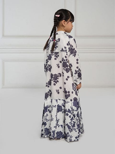 AZRA PLEATED KIDS DRESS - KAMI