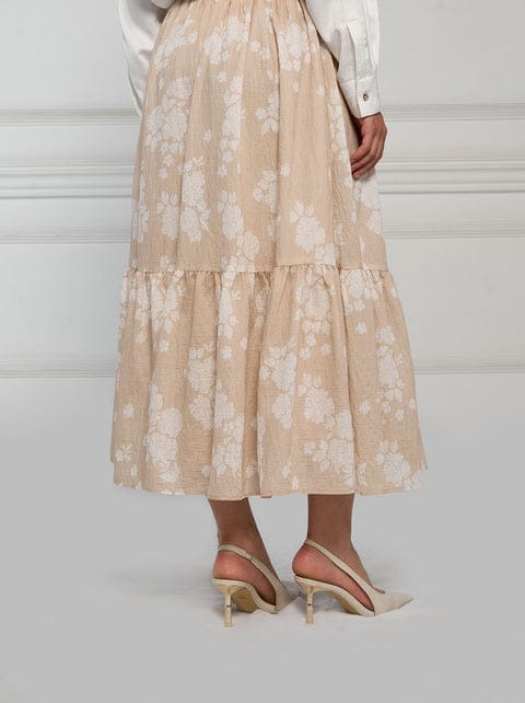 XYLA TIERED SKIRT - KAMI